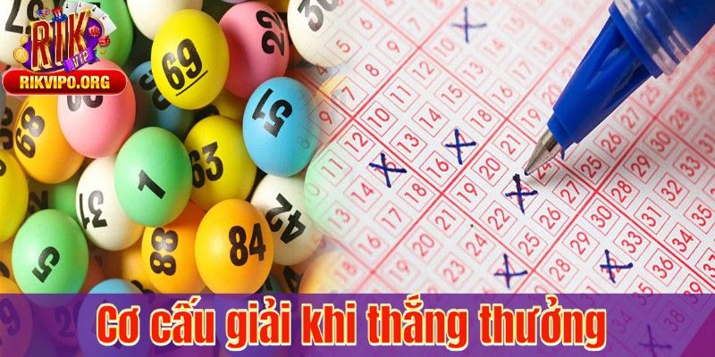 Cơ cấu giải khi thắng thưởng