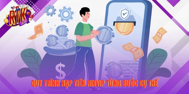Quy trình nạp tiền RIKVIP từng bước cụ thể